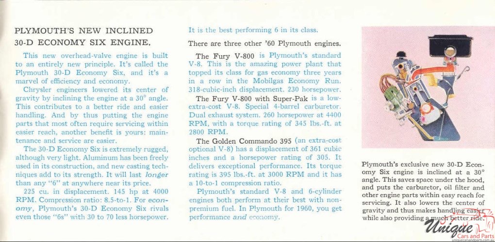 1960 Plymouth Brochure Page 14